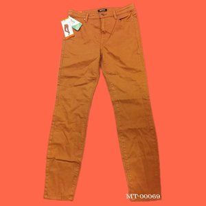 Buffalo Women's High Rise Tencel Pant (Brown) 8